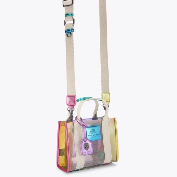 Kurt Geiger Colorful Transparent Tote Bag - Picture 4 of 11